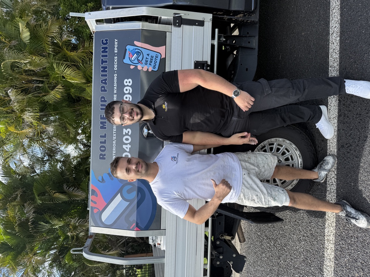 With Nick from Roll Me Up Painting